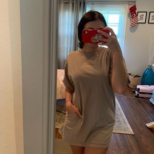 Cute oversized shirt!